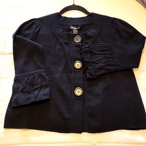 INC Bell Seeve Cropped Sweater